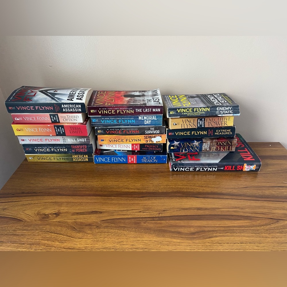 Mitch Rapp Book Lot